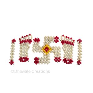 Laxmi Paule with Swastik