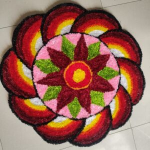 Woolen Mat Rangoli